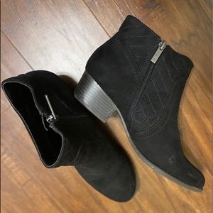 Women’s black booties